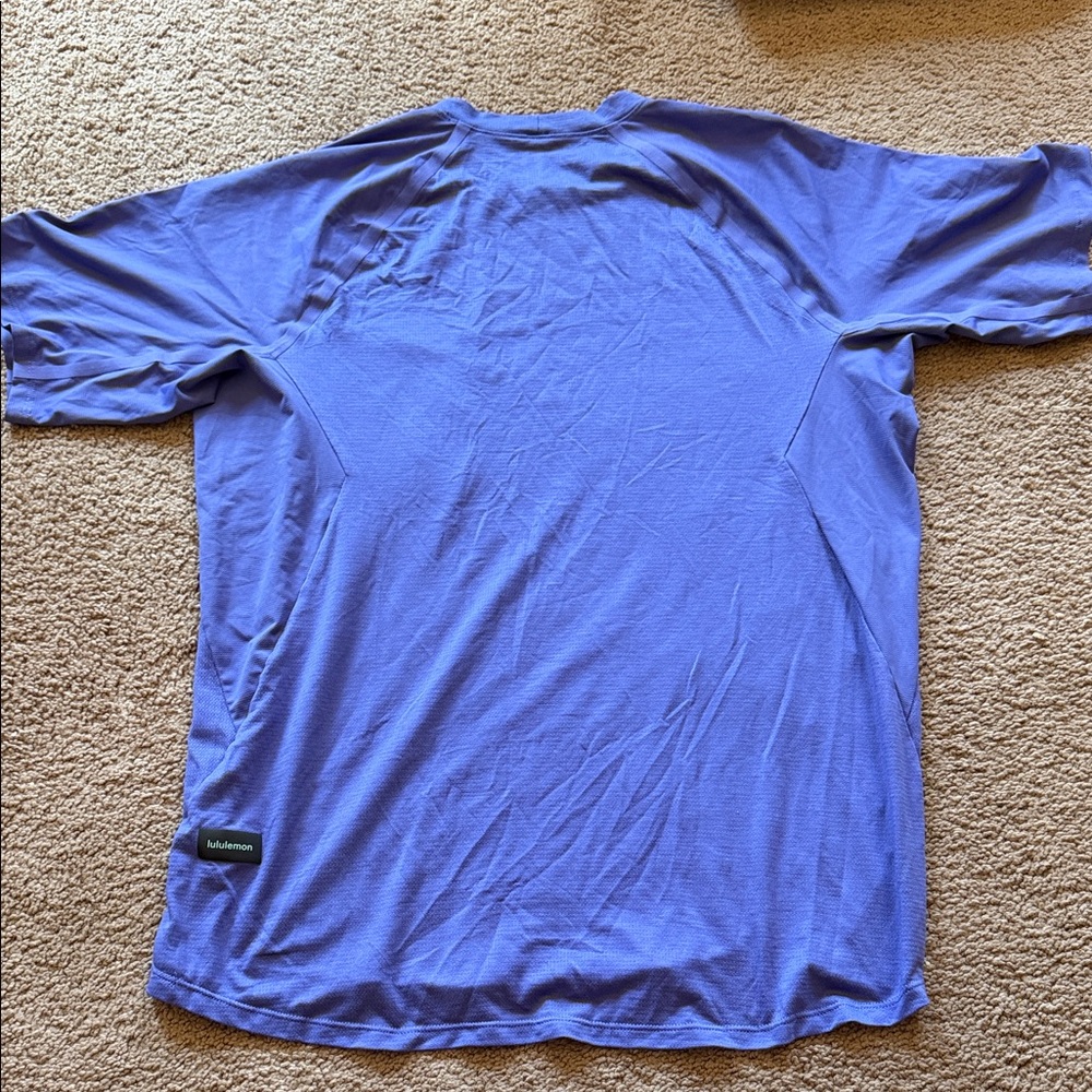 lululemon athletica Men's Short Sleeve Crew Tee - Lavender Blue